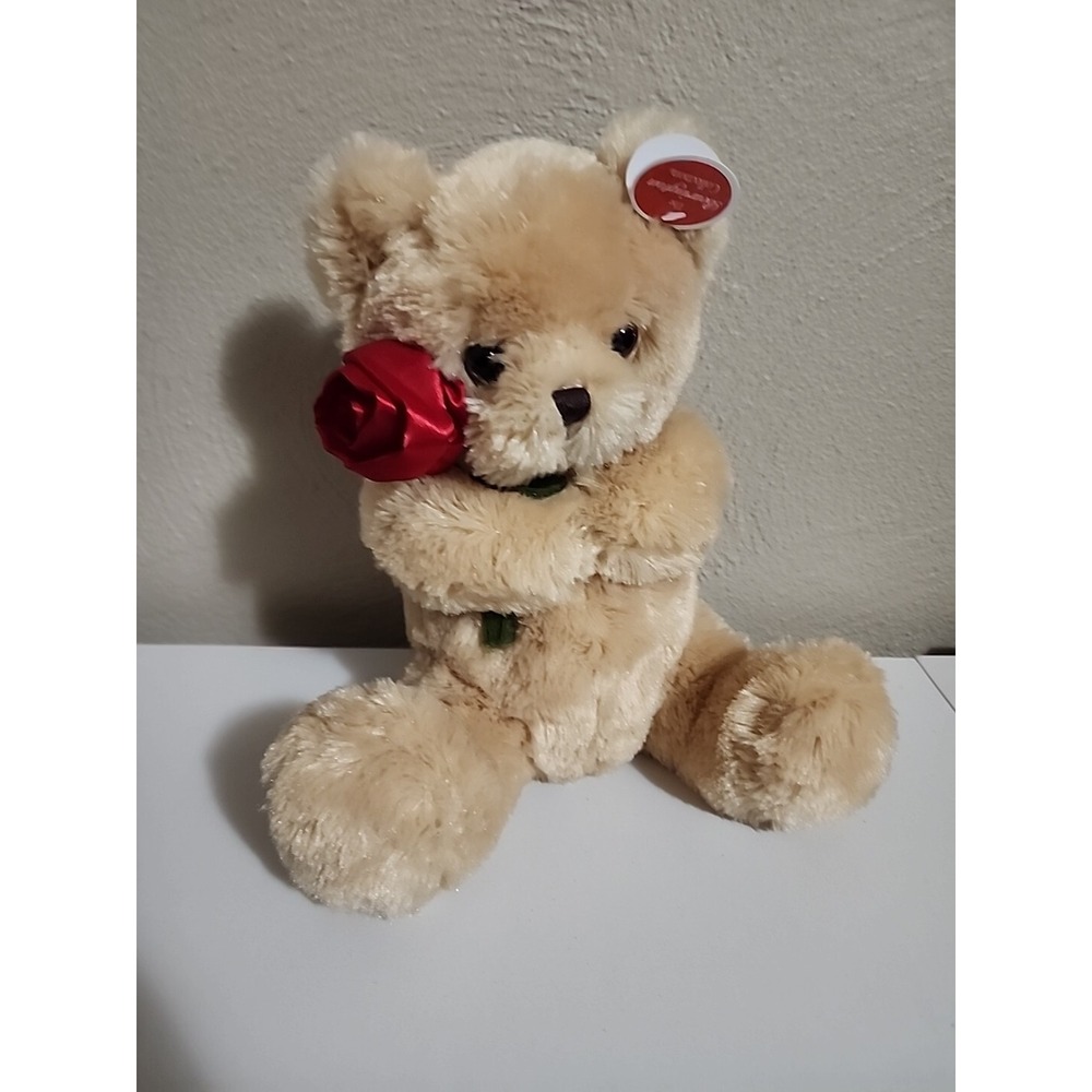Bearington Remington The Teddy Bear, 9.5 Inch Valentine's Day Stuffed Animal,...